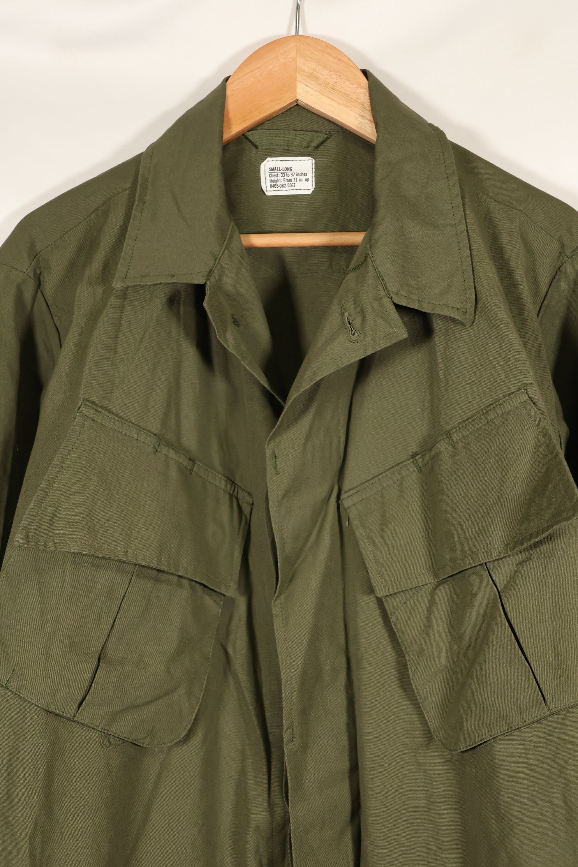 ประมาณปี 1967, ของเก่าเก็บ, ขนาด S-L, เสื้อแจ็คเก็ตพรางลายพรางรุ่นที่ 3, สภาพดี, ของใหม่ไม่เคยใช้
