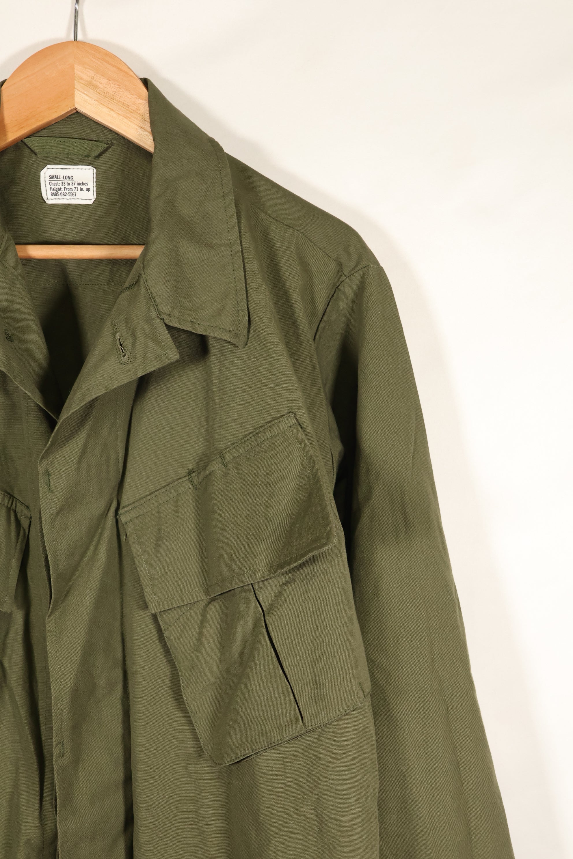 ประมาณปี 1967, ของเก่าเก็บ, ขนาด S-L, เสื้อแจ็คเก็ตพรางลายพรางรุ่นที่ 3, สภาพดี, ของใหม่ไม่เคยใช้