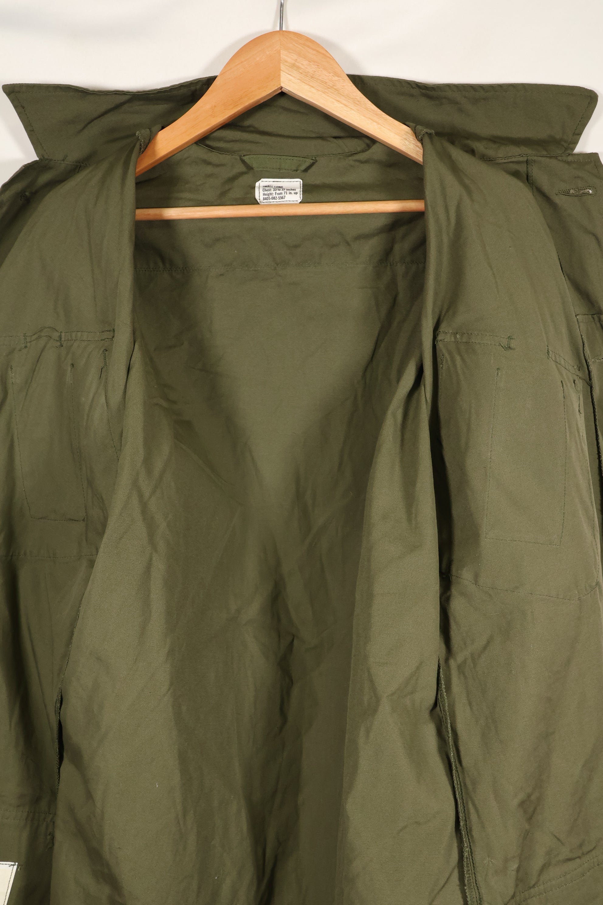 ประมาณปี 1967, ของเก่าเก็บ, ขนาด S-L, เสื้อแจ็คเก็ตพรางลายพรางรุ่นที่ 3, สภาพดี, ของใหม่ไม่เคยใช้