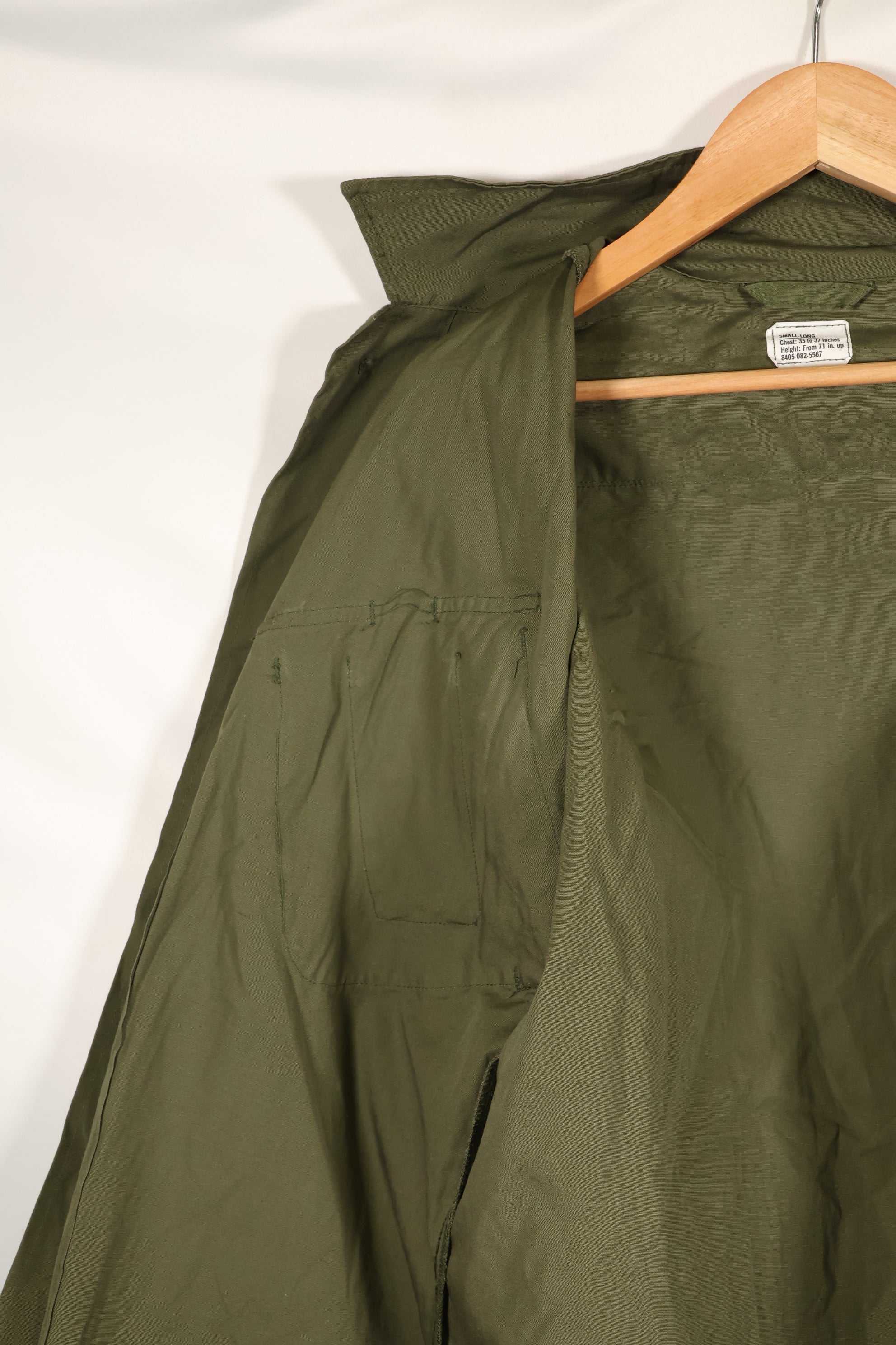 ประมาณปี 1967, ของเก่าเก็บ, ขนาด S-L, เสื้อแจ็คเก็ตพรางลายพรางรุ่นที่ 3, สภาพดี, ของใหม่ไม่เคยใช้