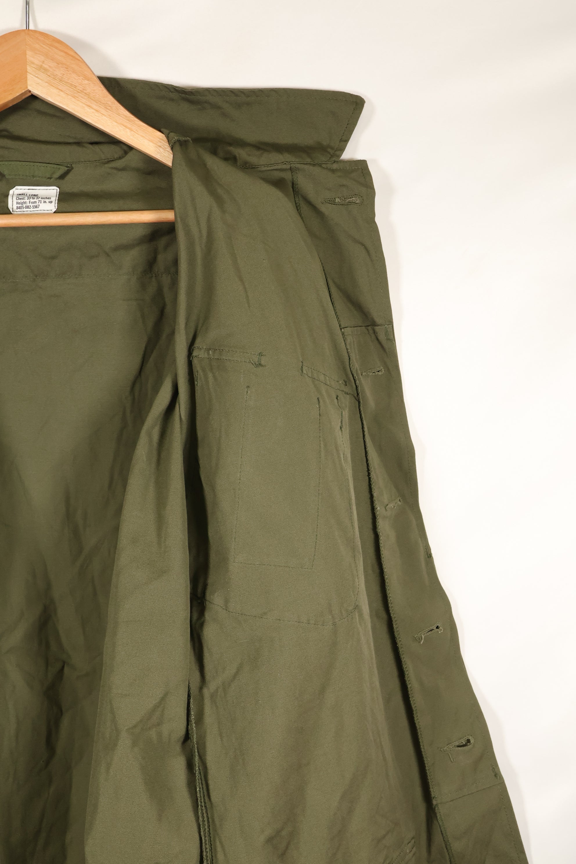 ประมาณปี 1967, ของเก่าเก็บ, ขนาด S-L, เสื้อแจ็คเก็ตพรางลายพรางรุ่นที่ 3, สภาพดี, ของใหม่ไม่เคยใช้