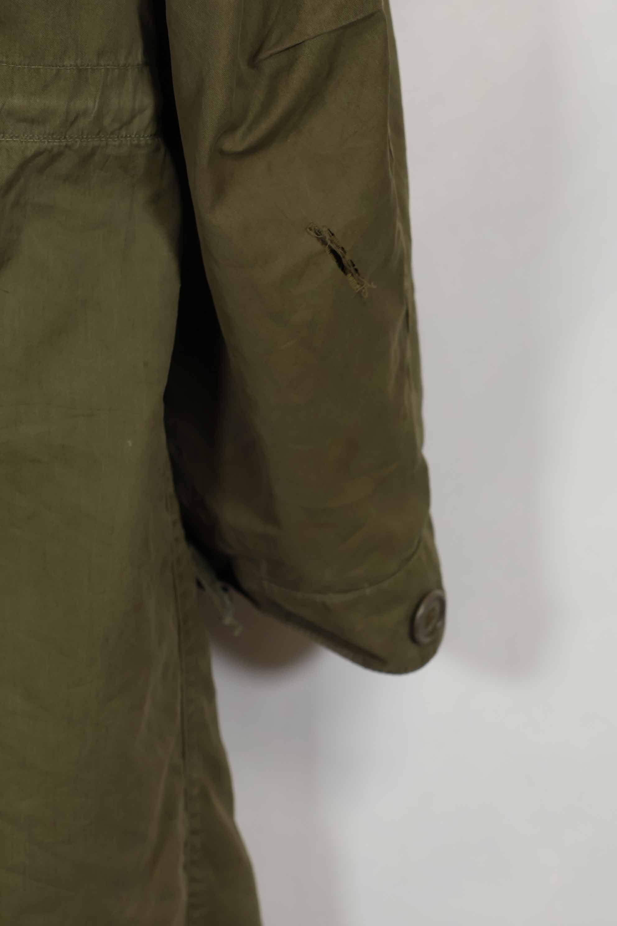 ชุดเปลือกและซับใน M51 Field Parka ของกองทัพสหรัฐฯ มือสองจากยุค 1950
