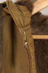 1940s, WWII, U.S. Navy, N-1 Deck Coat, Hooded Jacket, Faded, Stenciled, Used