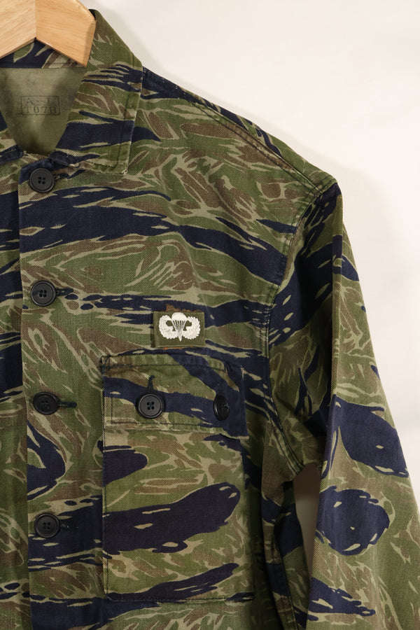 実物　TO78 A-L 沖縄タイガー　タイガーストライプ　シャツ　中古品