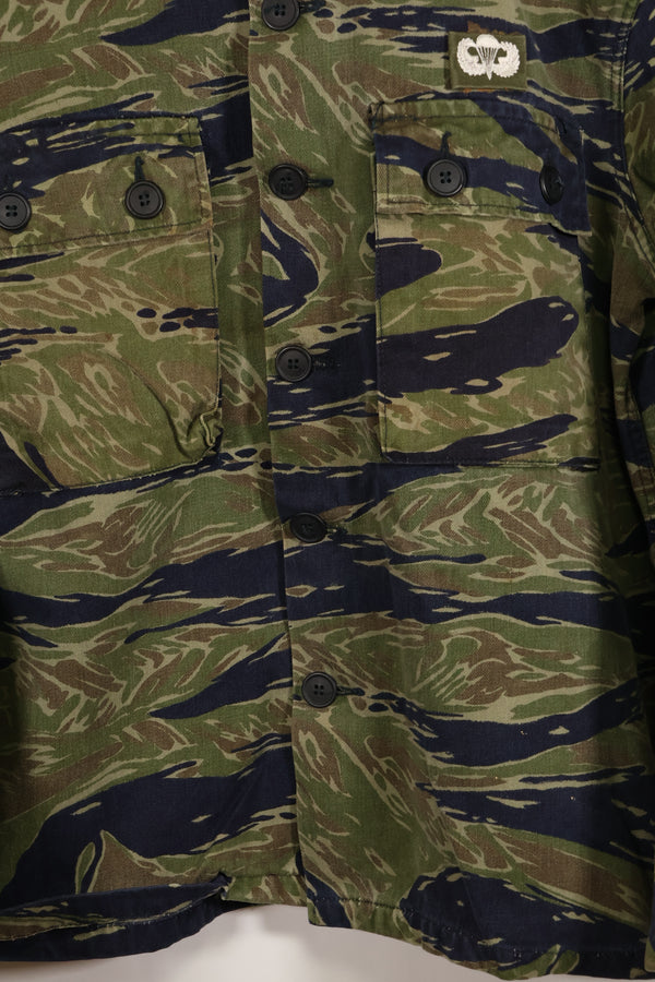 実物　TO78 A-L 沖縄タイガー　タイガーストライプ　シャツ　中古品