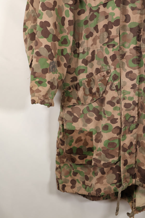 1960s–70s: M57 Austrian Army P-Pattern Camouflage Hoodie, Used, Grade A