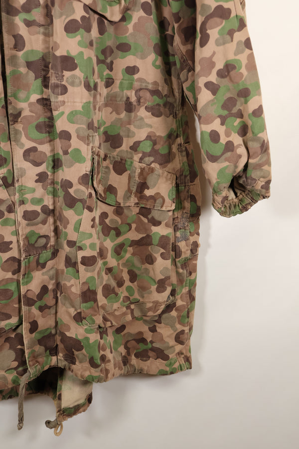 1960s–70s: M57 Austrian Army P-Pattern Camouflage Hoodie, Used, Grade A