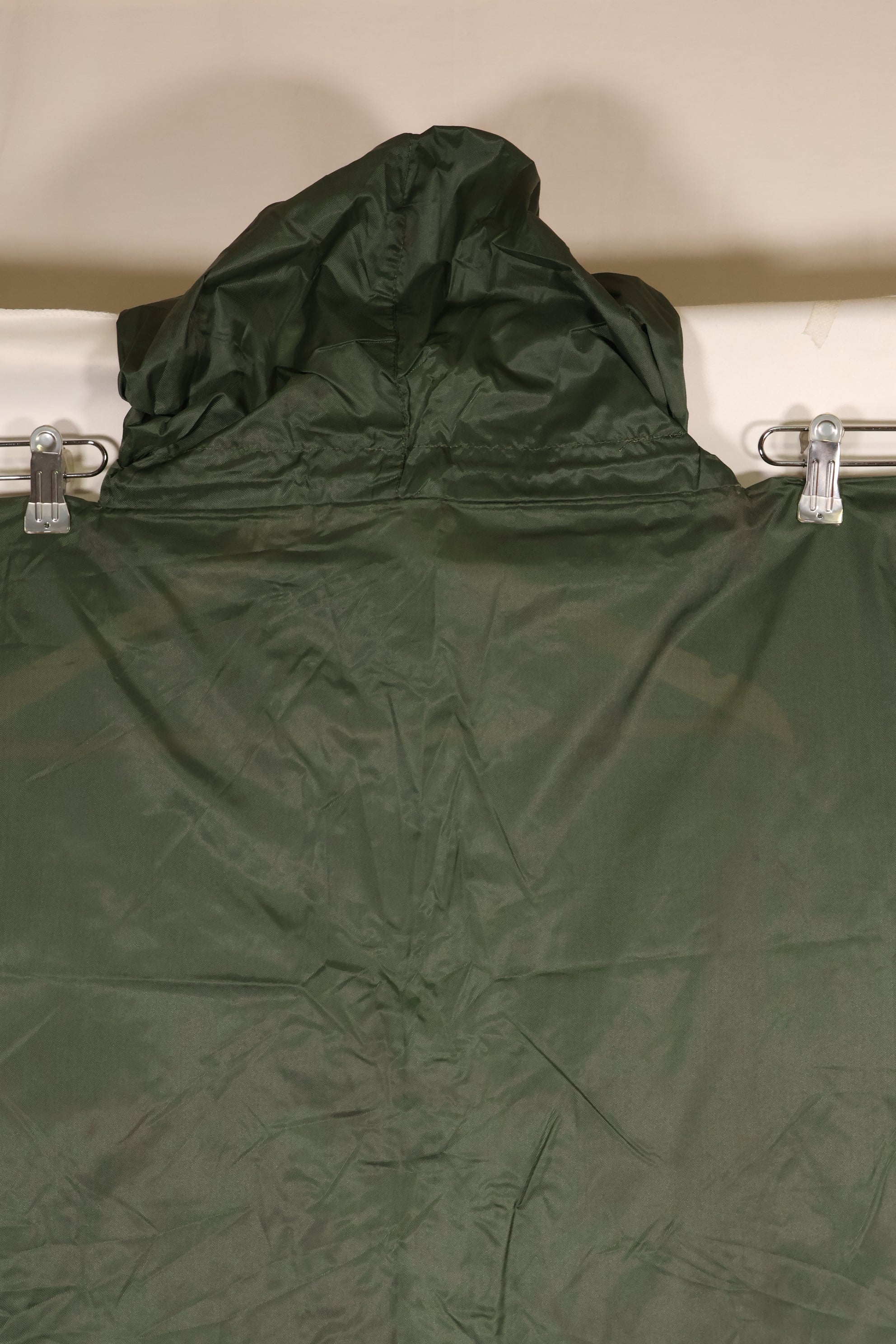 1967 Contract, Manufactured by Okinawa CISO, INDIGENOUS Rain Poncho, DAJ Contract Number, Rare Item Made in Japan