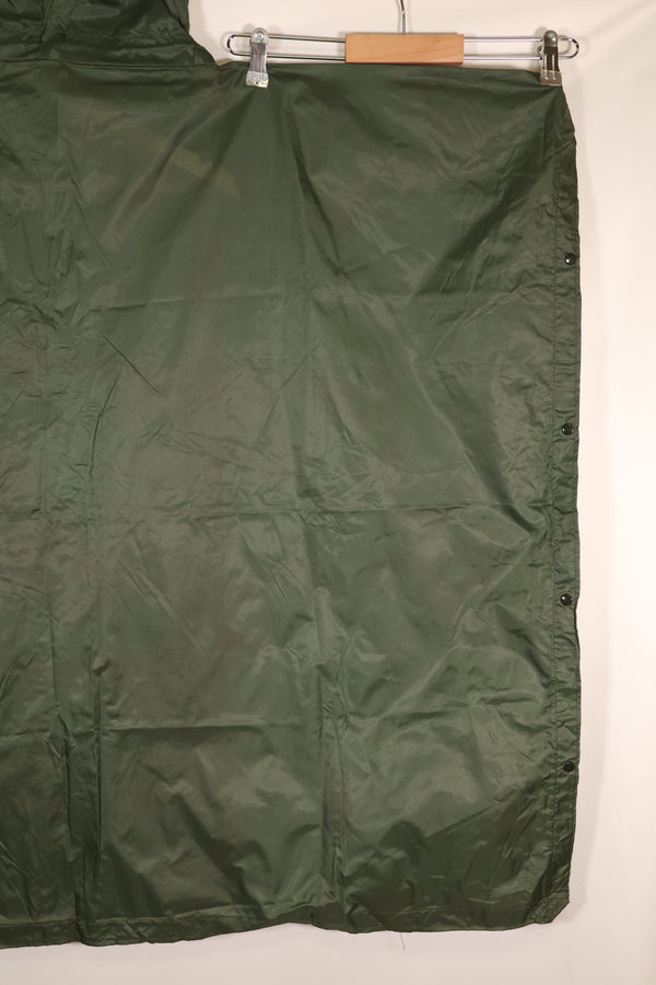 1967 Contract, Manufactured by Okinawa CISO, INDIGENOUS Rain Poncho, DAJ Contract Number, Rare Item Made in Japan
