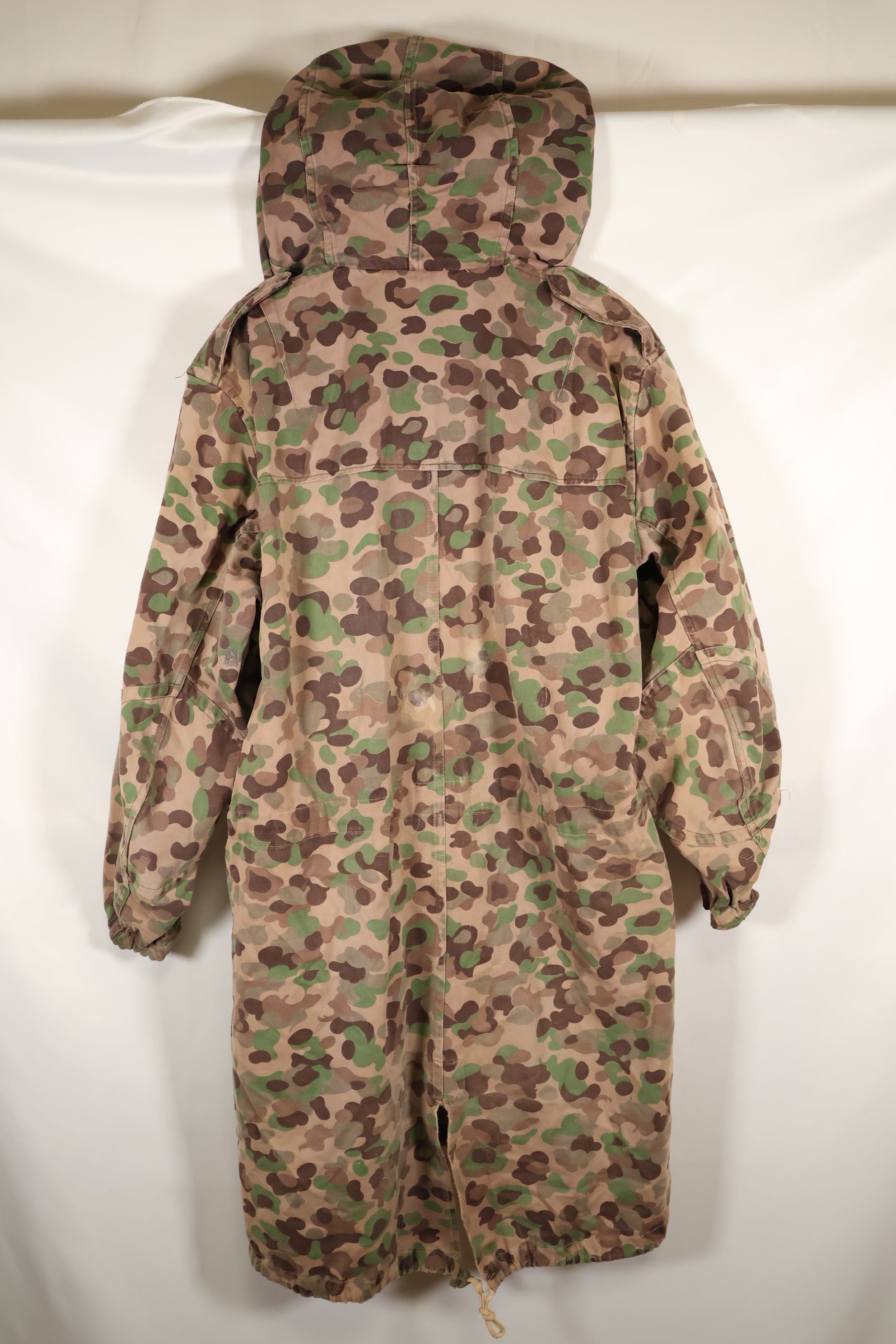 1960s–70s: M57 Austrian Army P-Pattern Camouflage Hoodie, Used, Grade A