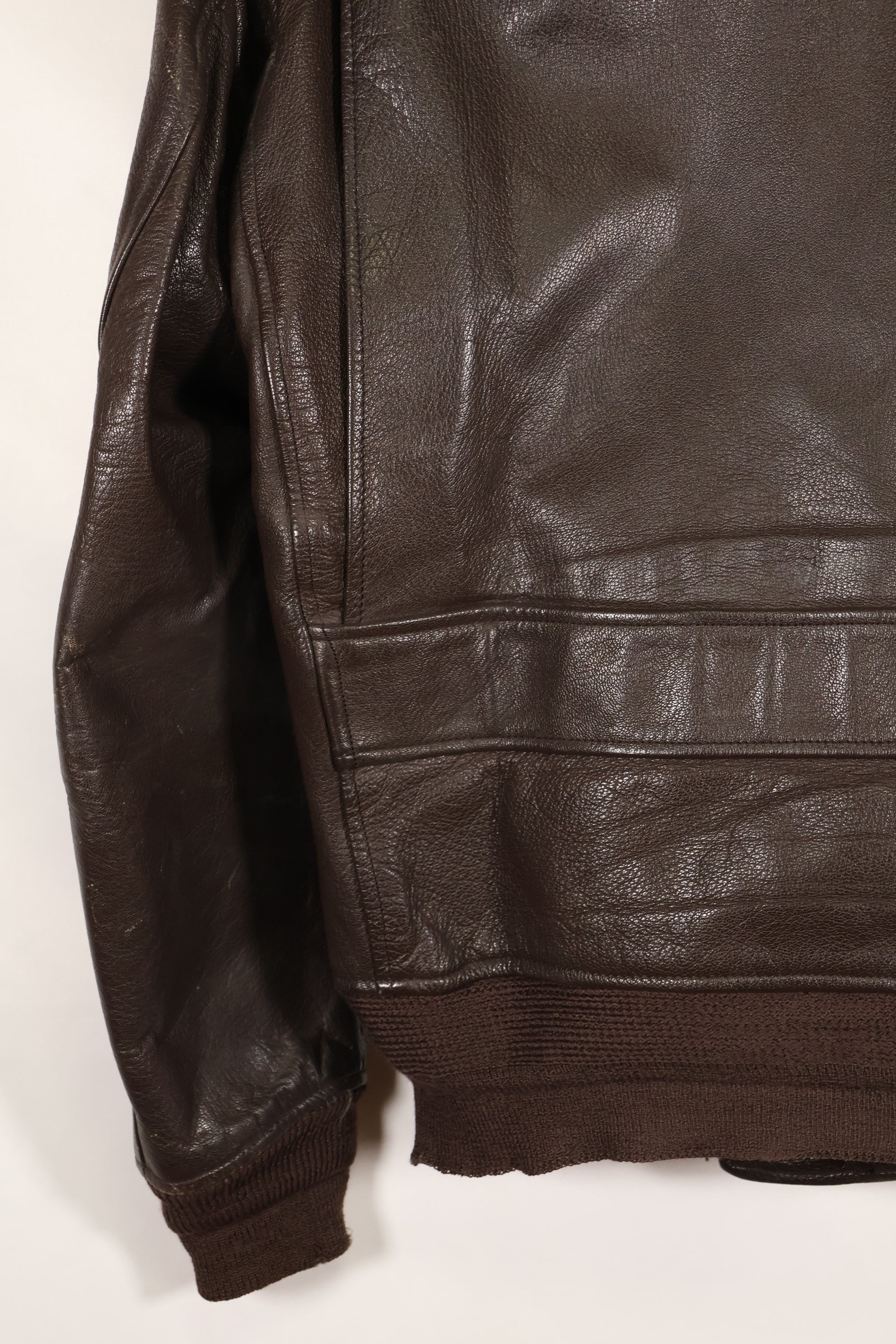 ปลายทศวรรษ 1940  55J14  กองทัพเรือสหรัฐฯ  G-1  แจ็คเก็ตบิน  รุ่นแรกมาก  พร้อมแผ่นปะ  ของหายาก