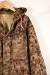 1960s–70s: M57 Austrian Army P-Pattern Camouflage Hoodie, Used, Size B