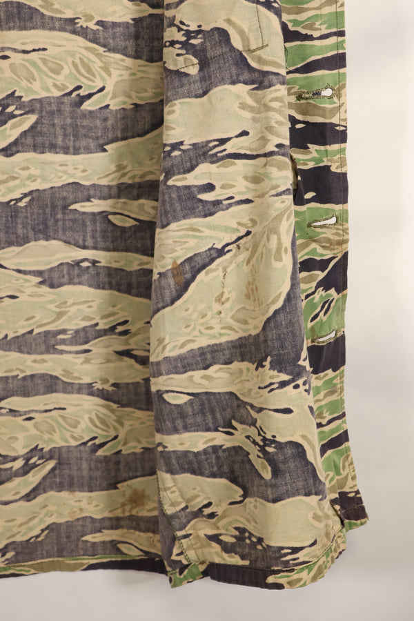 実物　映画衣装　レイトウォーパターン　US-Sサイズ　タイガーストライプ　シャツ　パラマウント映画