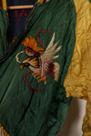 実物　1950年代初頭　Japan Jacket　レア刺繍　パイピング付き　中古品　ジッパー破損あり