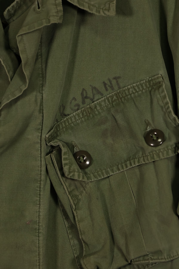 Real 1963-64 1st Model Jungle Fatigue Jacket USMC Used