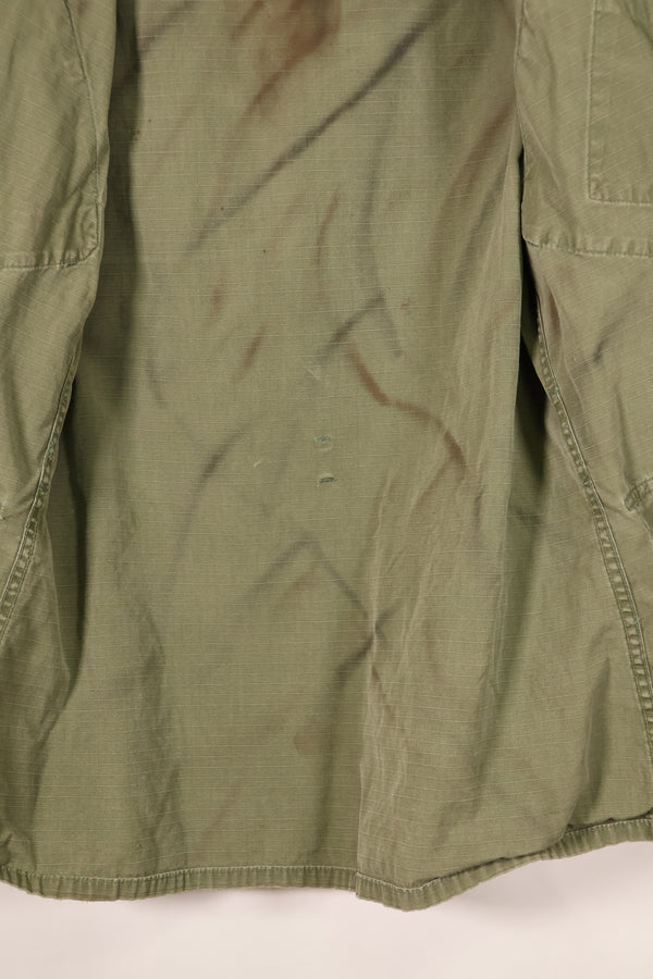 Contract from the late 1960s; Estimated S-R size; Based on an actual jacket; MACV SOG spray-painted jacket; Replica; Manufactured by MILITARIA 1911; Used item