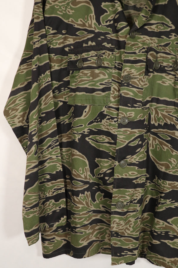 Real Late War Pattern Tiger Stripe Shirt US-L in good condition
