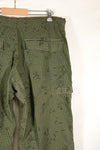 1982 Contract - M-R U.S. Military - Infrared-Countermeasure - Night Camo - Pants - Overpants - Used