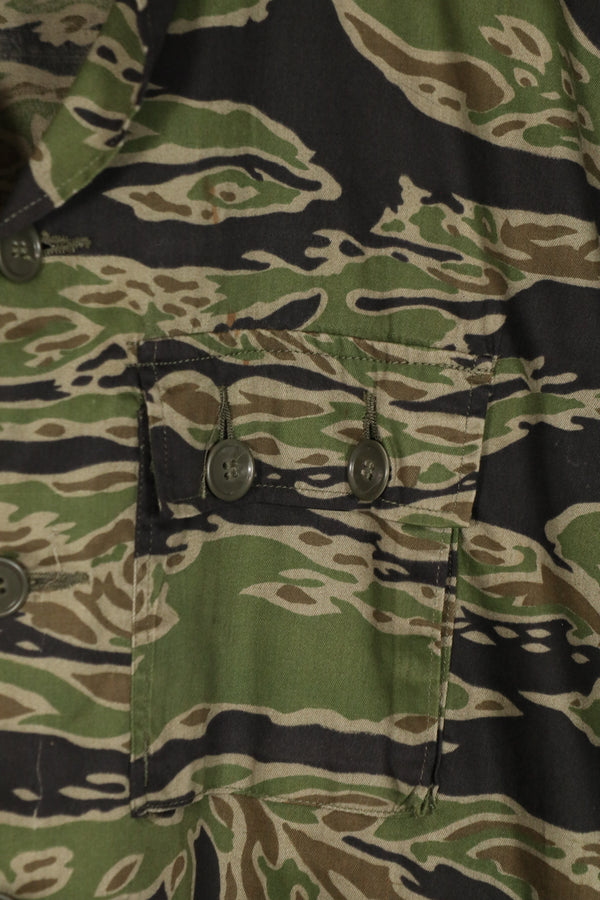 Real Late War Pattern Tiger Stripe Shirt US-L in good condition