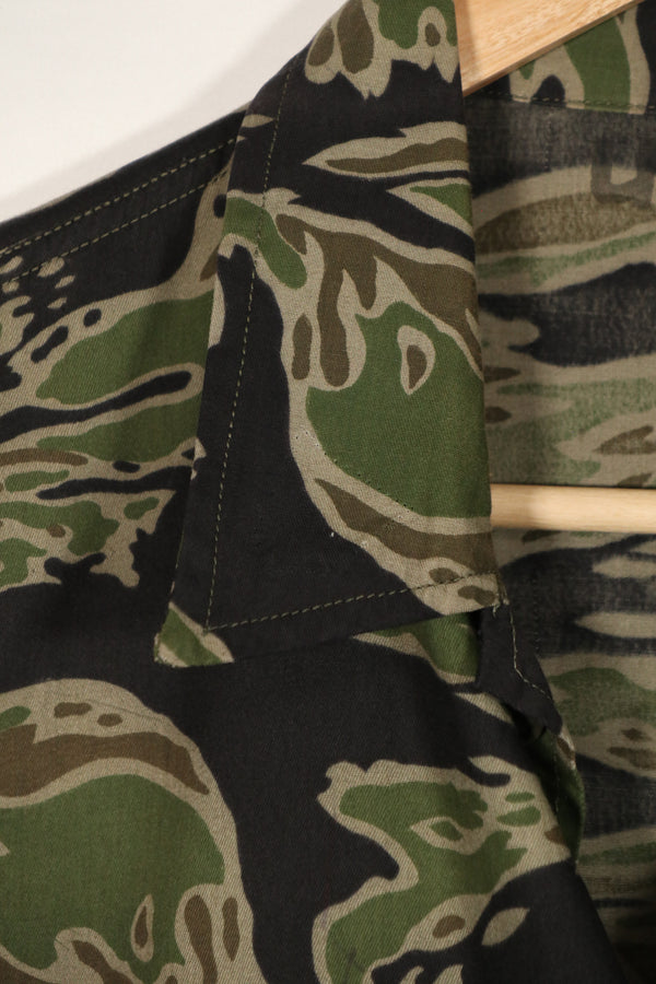 Real Late War Pattern Tiger Stripe Shirt US-L in good condition