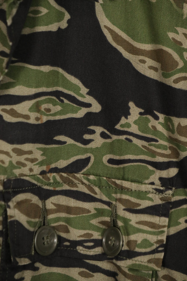 Real Late War Pattern Tiger Stripe Shirt US-L in good condition