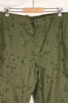 1987 Contract - L-R: U.S. Military, Infrared-Countermeasure, Night Camo, Pants, Overpants, Used (Replica)