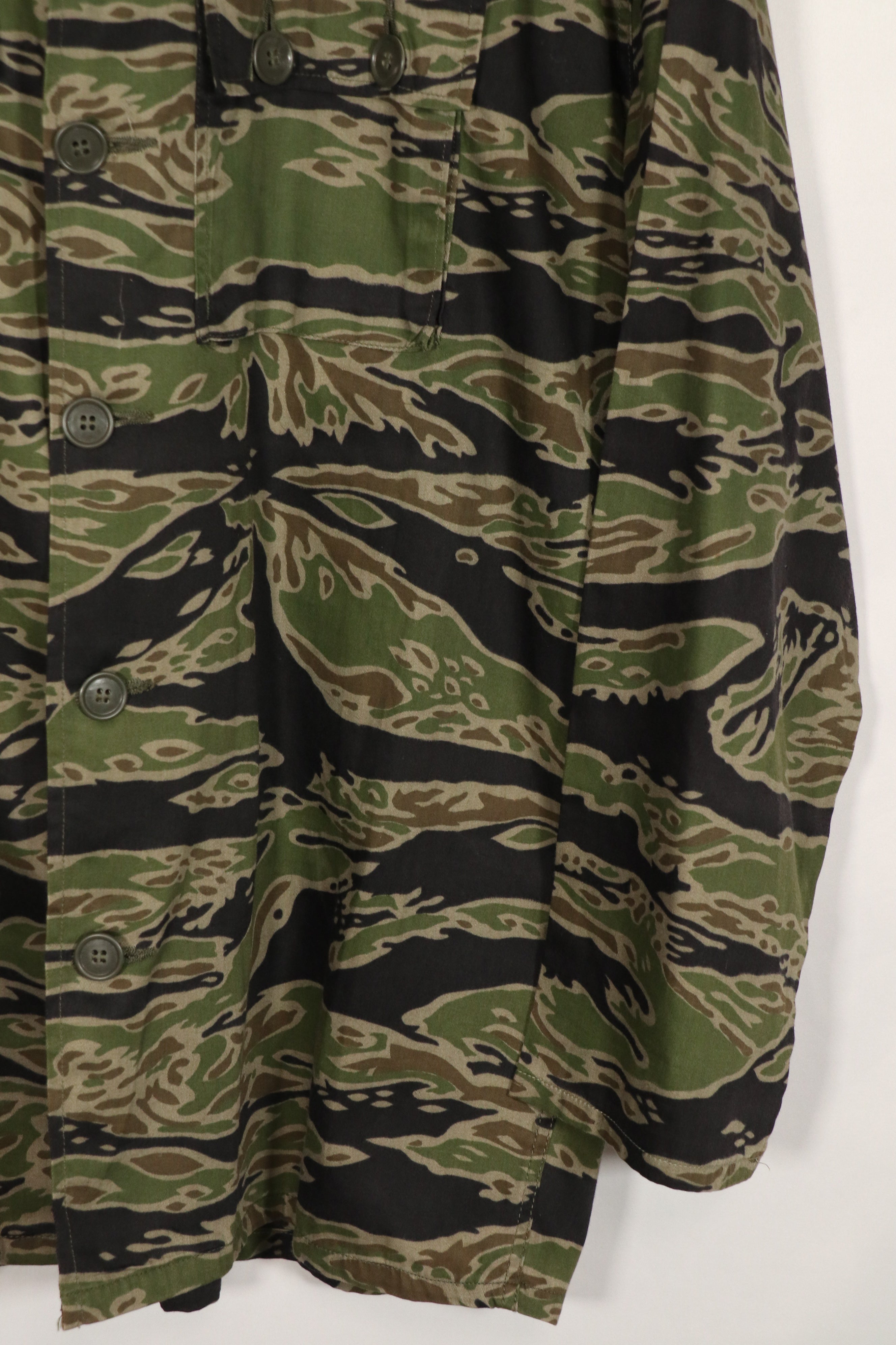 Real Late War Pattern Tiger Stripe Shirt US-L in good condition