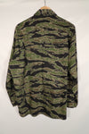 Real Late War Pattern Tiger Stripe Shirt US-L in good condition