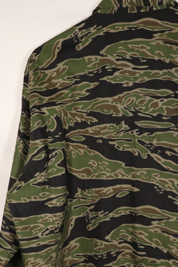 Real Late War Pattern Tiger Stripe Shirt US-L in good condition
