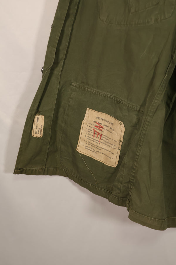 実物　1963年製造　1st Model ジャングルファティーグ　ジャケット　S-S 中古品