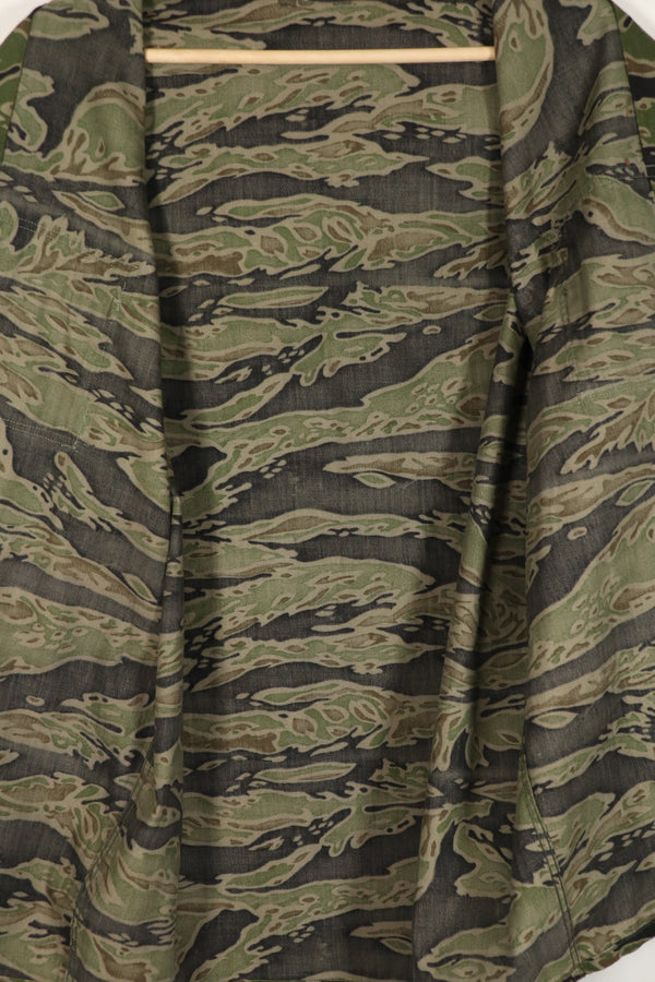 Real Late War Pattern Tiger Stripe Shirt US-L in good condition