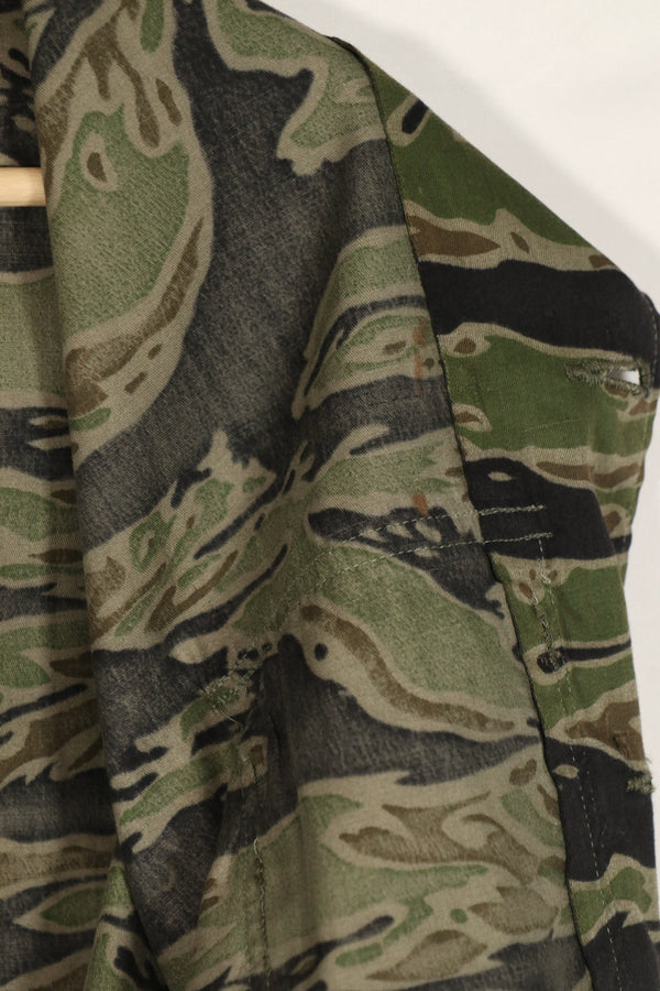 Real Late War Pattern Tiger Stripe Shirt US-L in good condition