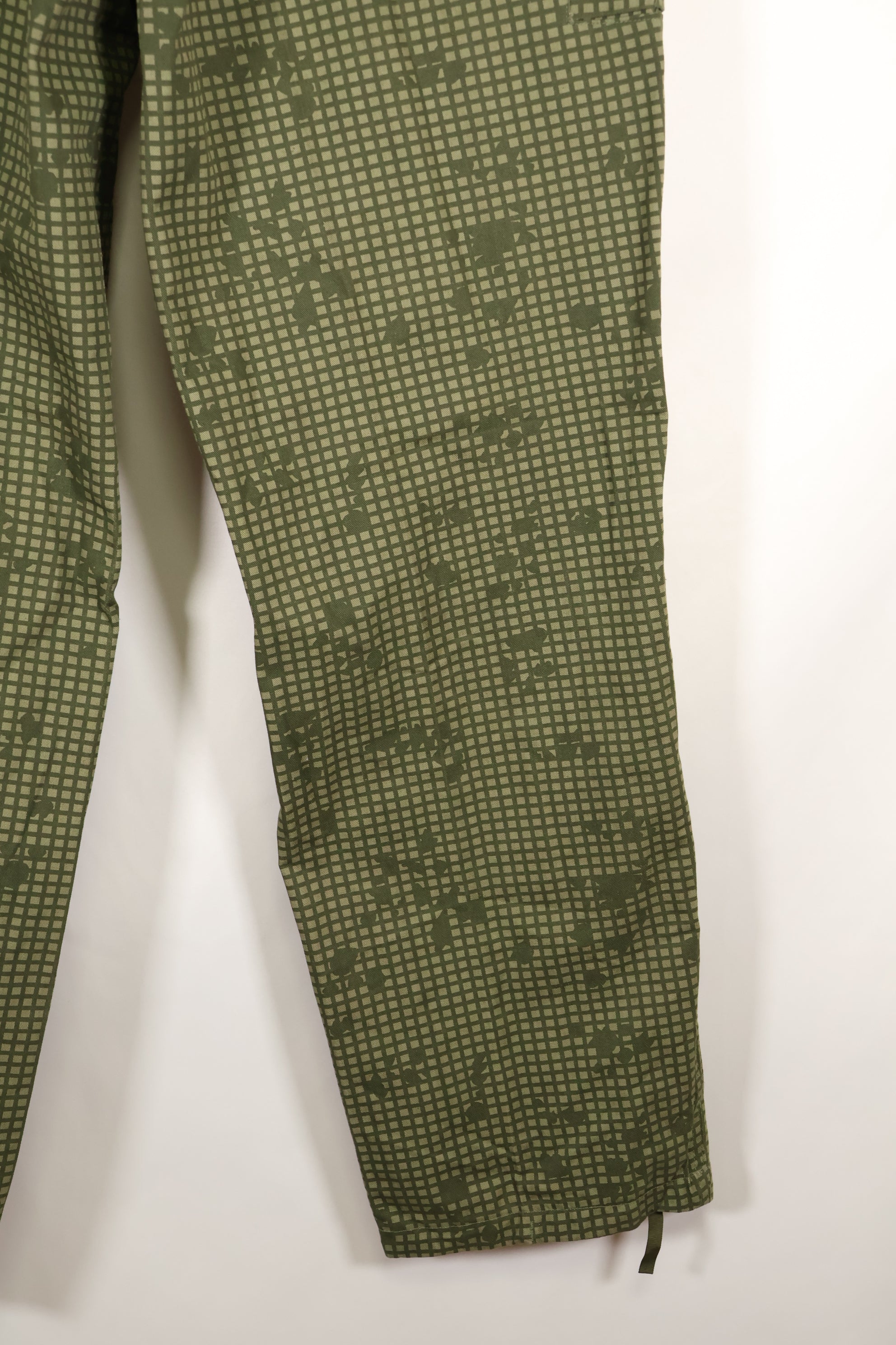 1987 Contract - L-R: U.S. Military, Infrared-Countermeasure, Night Camo, Pants, Overpants, Used (Replica)