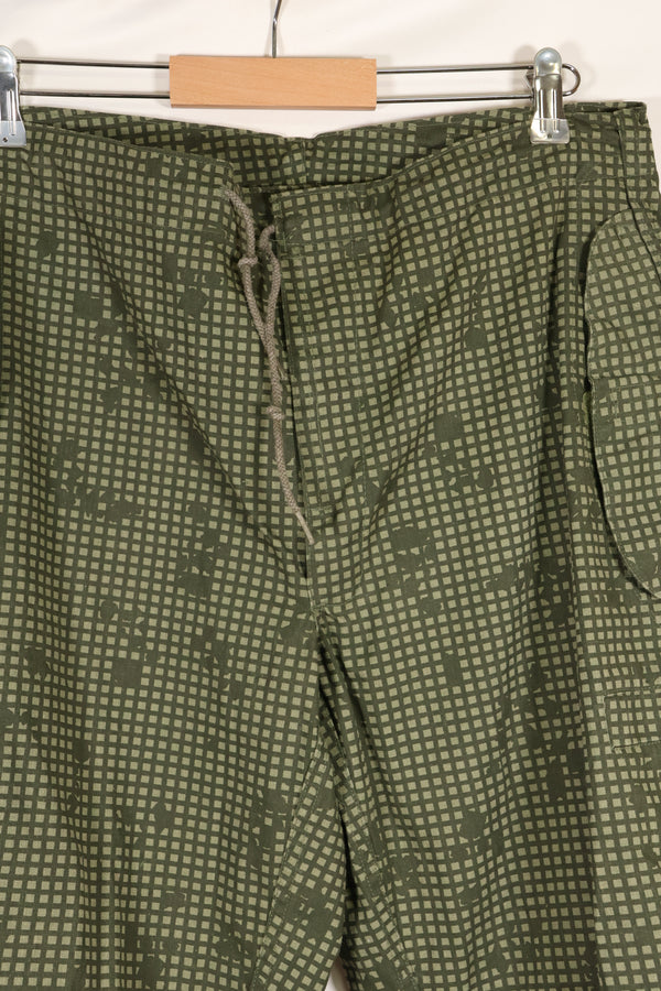 1982 Contract - S-R U.S. Military - Infrared-Countermeasure - Night Camo - Pants - Overpants - Used