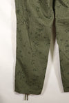 1982 Contract - S-R U.S. Military - Infrared-Countermeasure - Night Camo - Pants - Overpants - Used