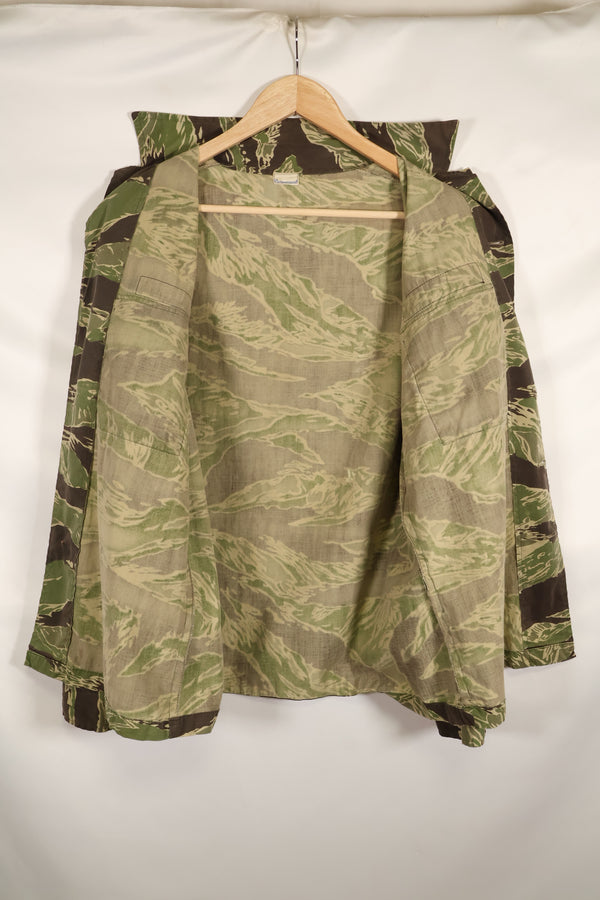 1968年　映画「グリーンベレー」「未知との遭遇」衣装　ジョンウェインパターン　タイガーストライプ　シャツ