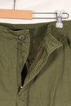 Estimated 1968–69 S-L 4th Model Jungle Fatigue Pants, Used, No Contract Tag