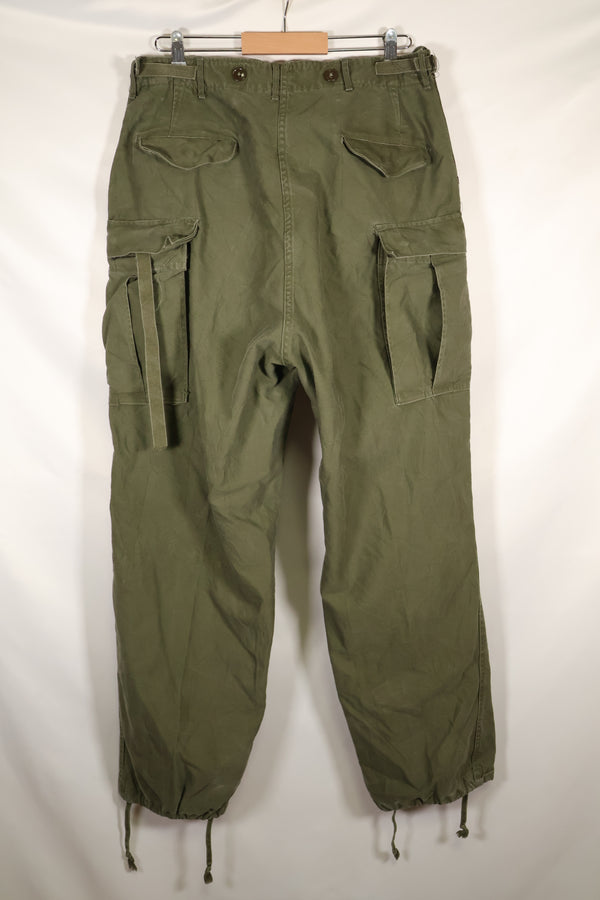 สัญญาปี 1952, M-L, กองทัพสหรัฐฯ, กางเกงสนาม M51, มีร่องรอยการใช้งาน, มือสอง