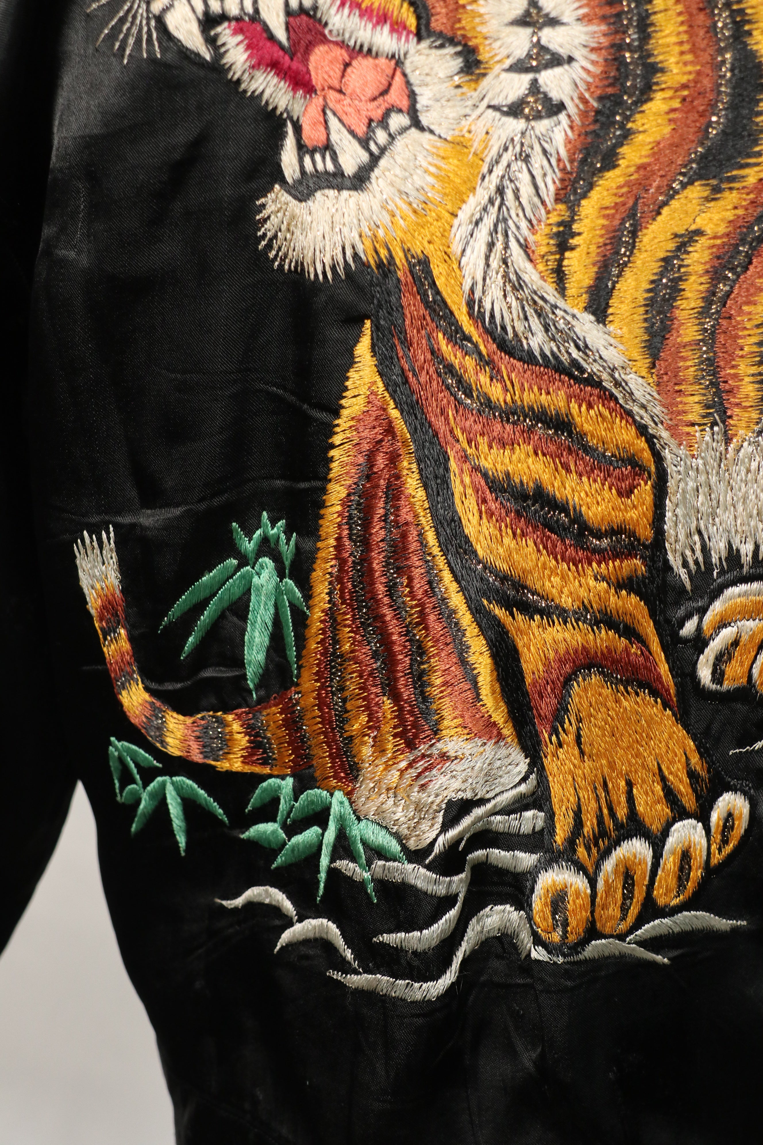 推定1940年代後半〜1950年代初頭　初期 Japan Jacket 虎刺繍　小さな傷あり