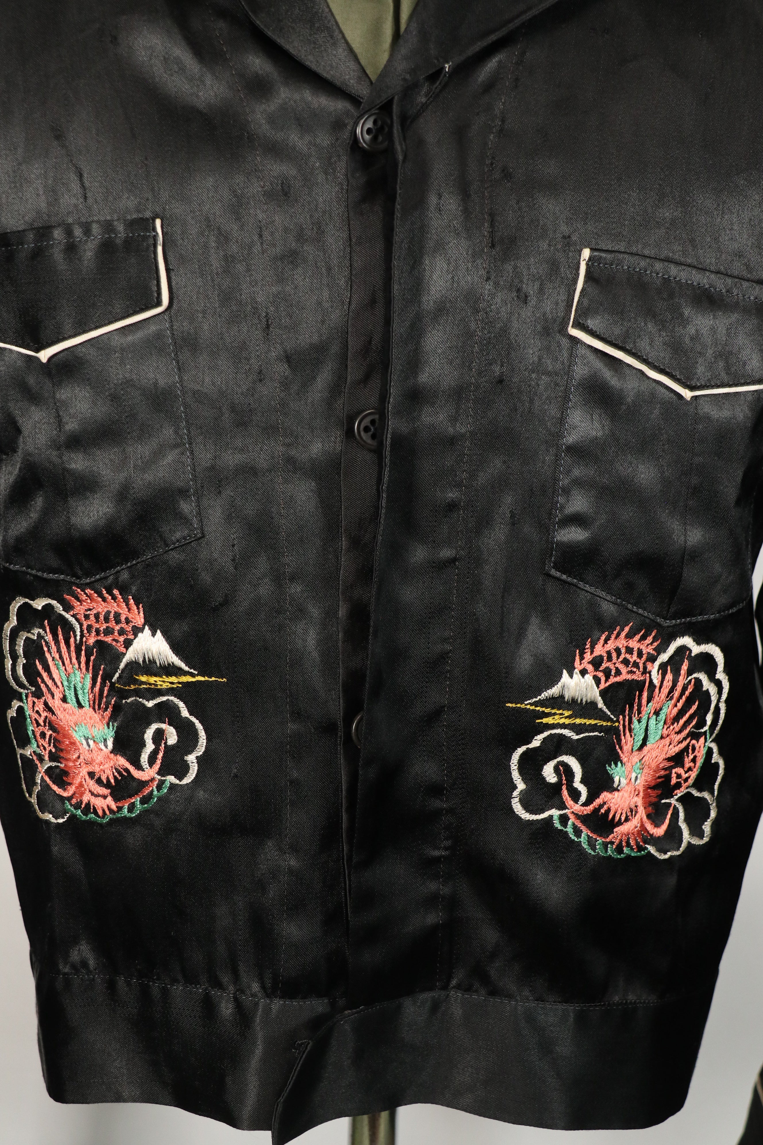 推定1940年代後半〜1950年代初頭　初期 Japan Jacket 虎刺繍　小さな傷あり