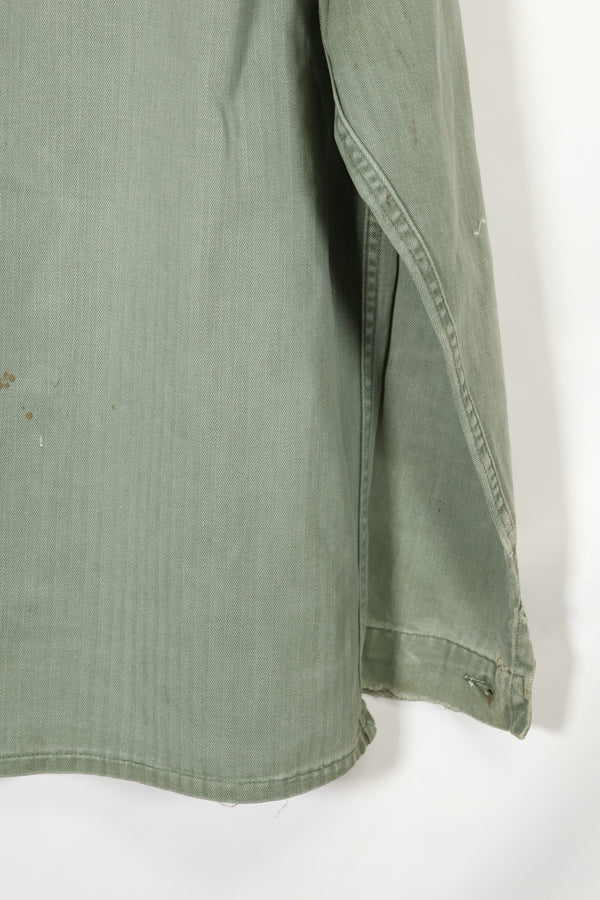เสื้อแจ็คเก็ตอเนกประสงค์ P-41 HBT ของนาวิกโยธินสหรัฐฯ ยุค 1940 มือสอง สภาพ A