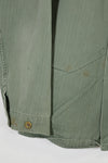 เสื้อแจ็คเก็ตอเนกประสงค์ P-41 HBT ของนาวิกโยธินสหรัฐฯ ยุค 1940 มือสอง สภาพ B