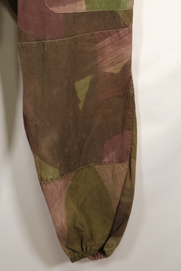 実物　イギリス軍　SAS トラウザーズ　WINDPROOF 迷彩パンツ　改造パンツ　インドシナ戦争　中古品