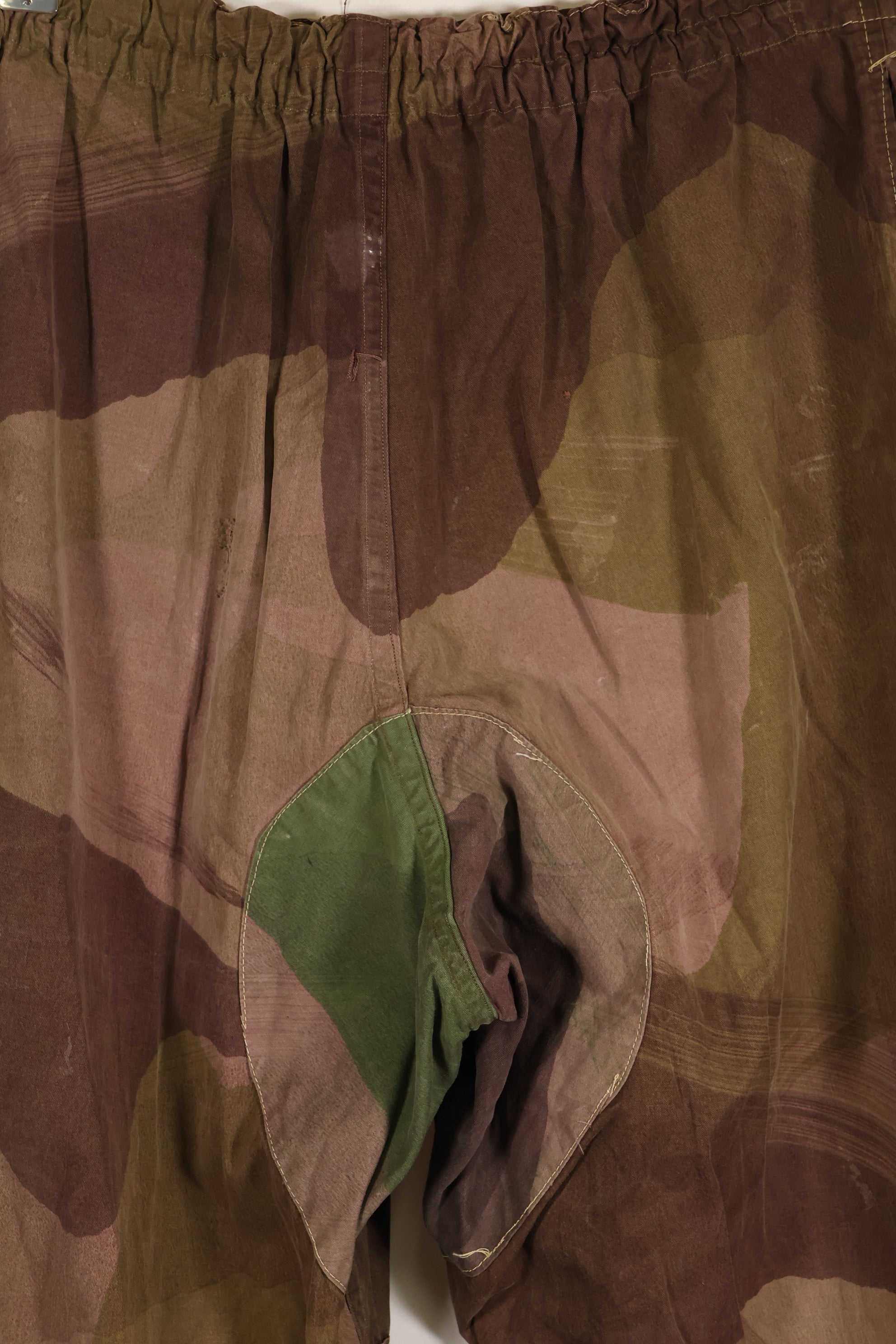 実物　イギリス軍　SAS トラウザーズ　WINDPROOF 迷彩パンツ　改造パンツ　インドシナ戦争　中古品