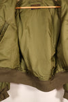 ปลายทศวรรษ 1940 ถึงต้นทศวรรษ 1950 – แจ็กเก็ตบิน B-15C ของกองทัพอากาศสหรัฐฯ – รุ่นสีเขียวที่หายาก – มือสอง