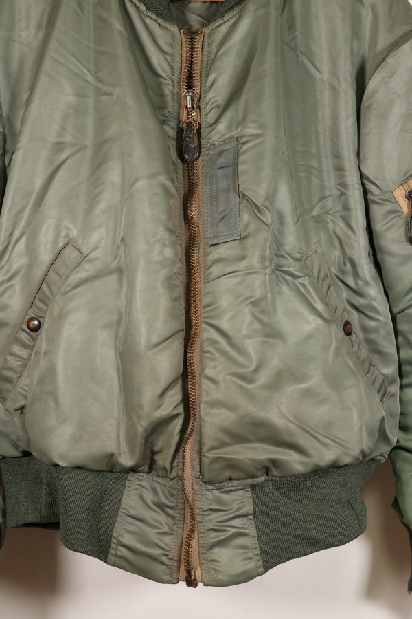 เสื้อแจ็คเก็ตบินรุ่นต้นของกองทัพอากาศสหรัฐฯ ขนาดใหญ่ ยุคปี 1950, ระดับกลาง, มือสอง, เกรด B