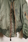 เสื้อแจ็คเก็ตบินรุ่นต้นของกองทัพอากาศสหรัฐฯ ขนาดใหญ่ ยุคปี 1950, ระดับกลาง, มือสอง, เกรด B