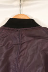 เสื้อแจ็คเก็ตบิน N2-A ของกองทัพอากาศสหรัฐฯ ขนาดใหญ่ ยุคปี 1950 ปรับเปลี่ยนฮู้ด มือสอง