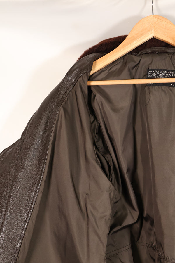 Early 1960s, Size 40, U.S. Navy G-1 Flight Jacket, Virtually Unworn　