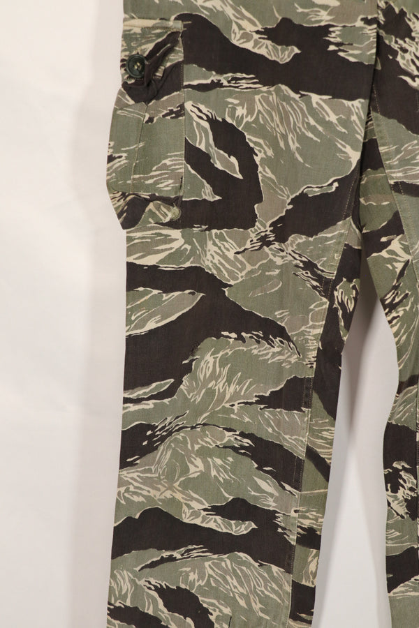Real Okinawa Tiger Tiger Stripe Pants Asian Cut Faded Size A-M